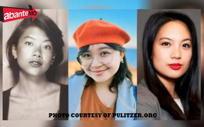 3 Pinay pasok na finalist sa 2024 Pulitzer Prize.